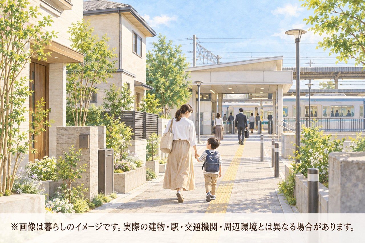 熊本駅へ車で8分！休日のお出かけもスムーズ