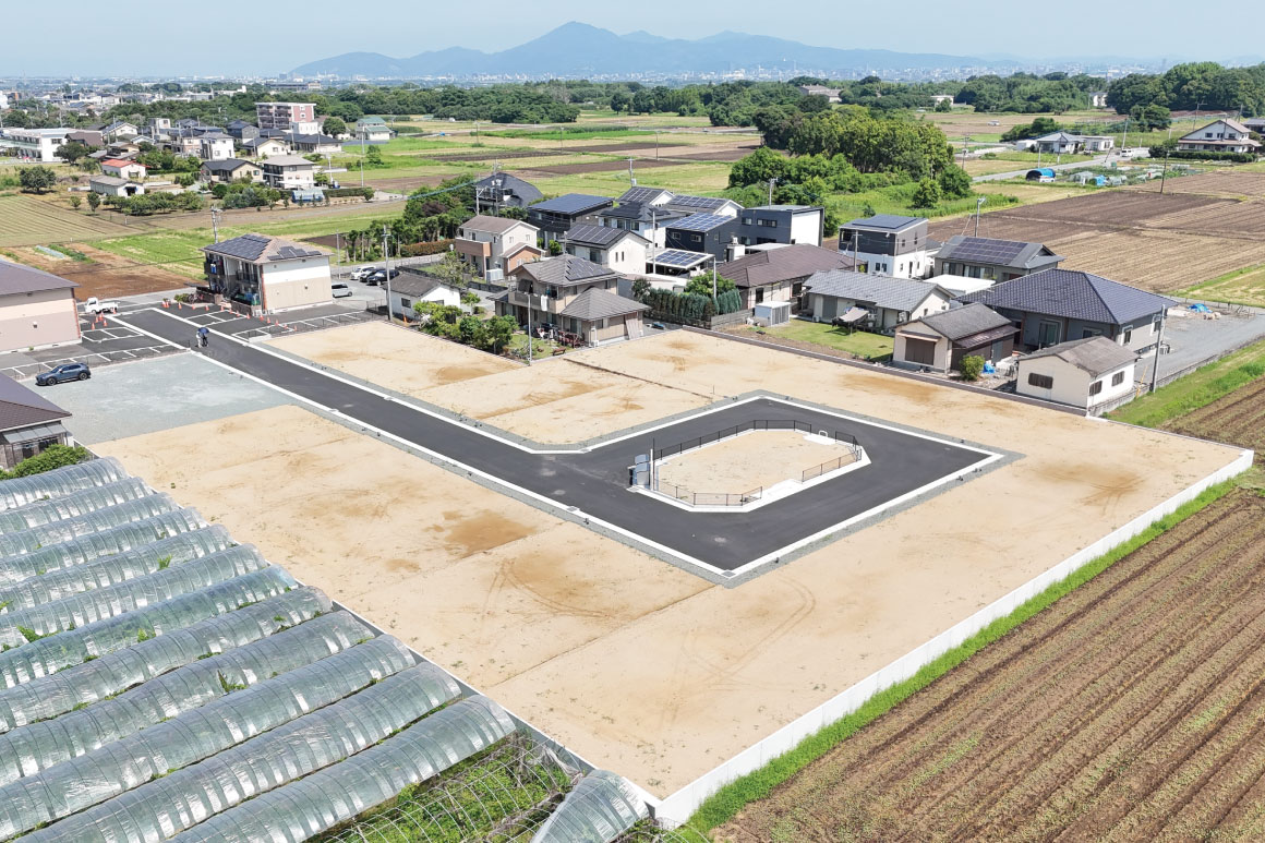 水害リスクを軽減する高台！安心して暮らせる街
